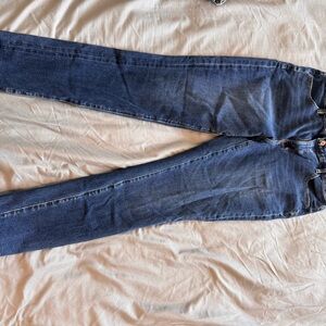American Eagle Outfitters Blue Skinny Jeans Classic Fit